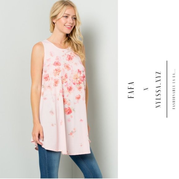 Floral Sublimation Tunic Dress - Picture 5 of 6